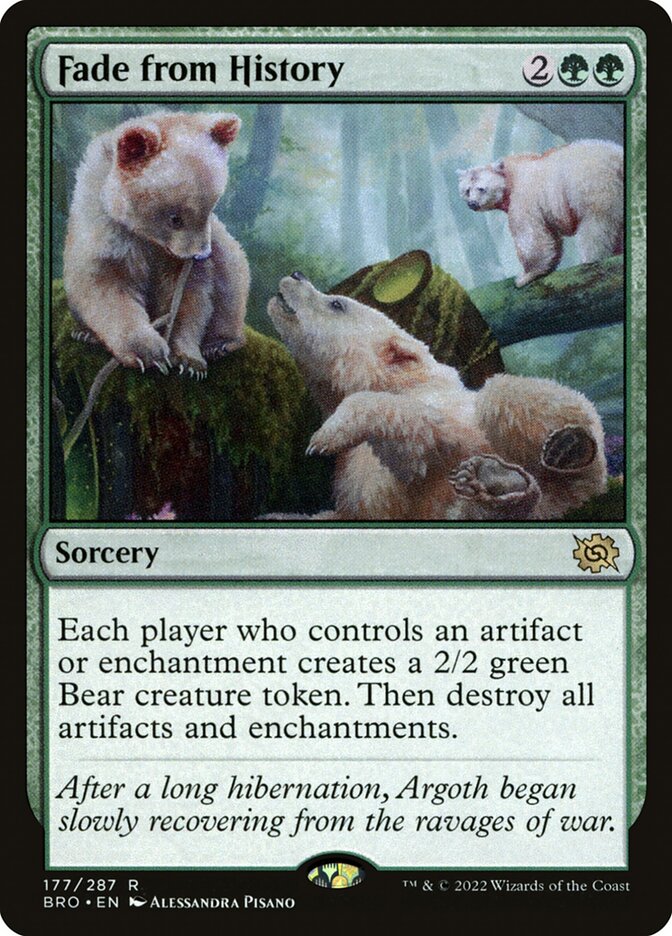 Fade from History 177/287 (The Brothers' War)  - Foil | Good Games Morley