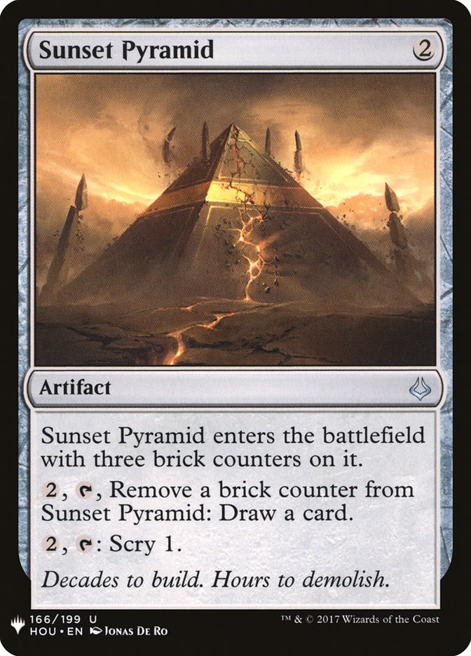 Sunset Pyramid [Mystery Booster] | Good Games Morley