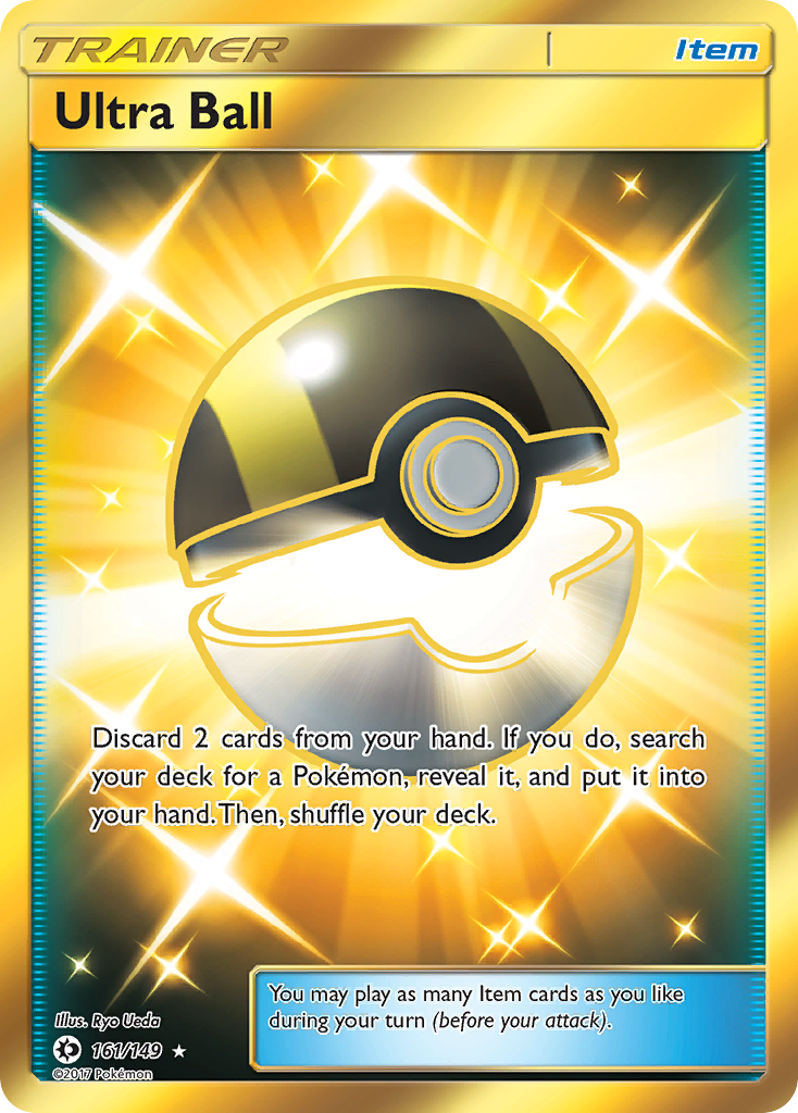 Ultra Ball (161/149) [Sun & Moon: Base Set] | Good Games Morley