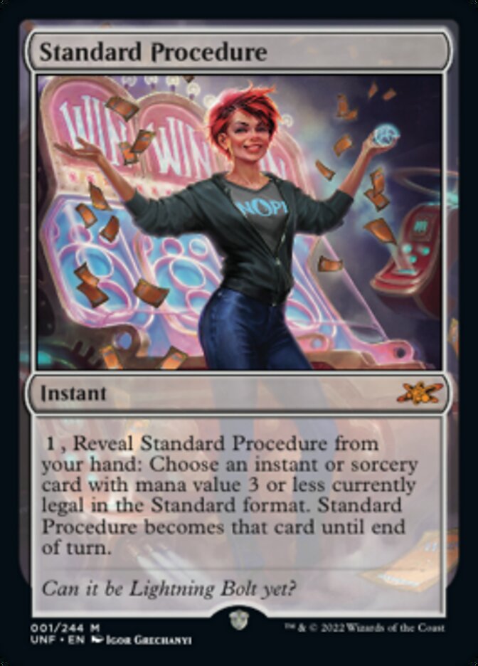 Standard Procedure [Unfinity] | Good Games Morley