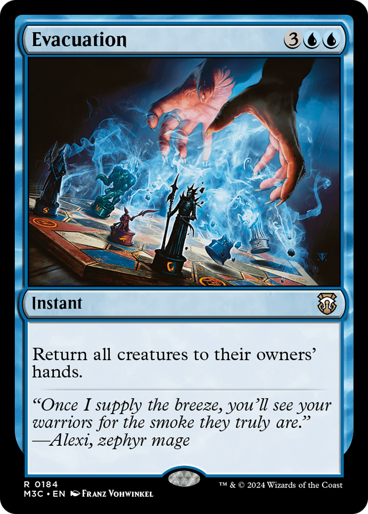 Evacuation (Ripple Foil) [Modern Horizons 3 Commander] | Good Games Morley