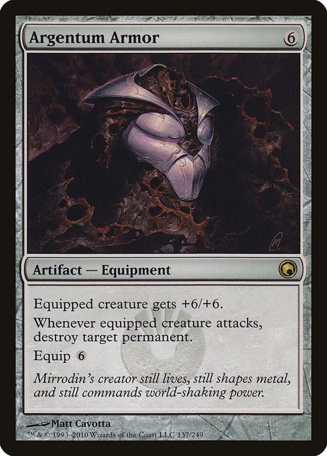 Argentum Armor 137/249 (Scars of Mirrodin)  | Good Games Morley