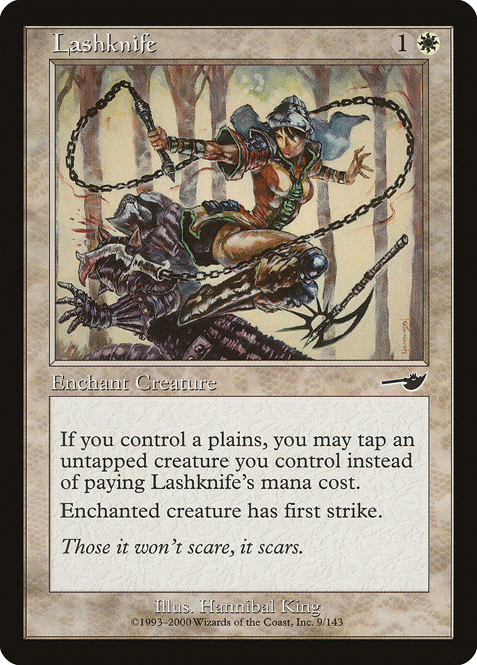 Lashknife 9/143 (Nemesis)  - Foil | Good Games Morley