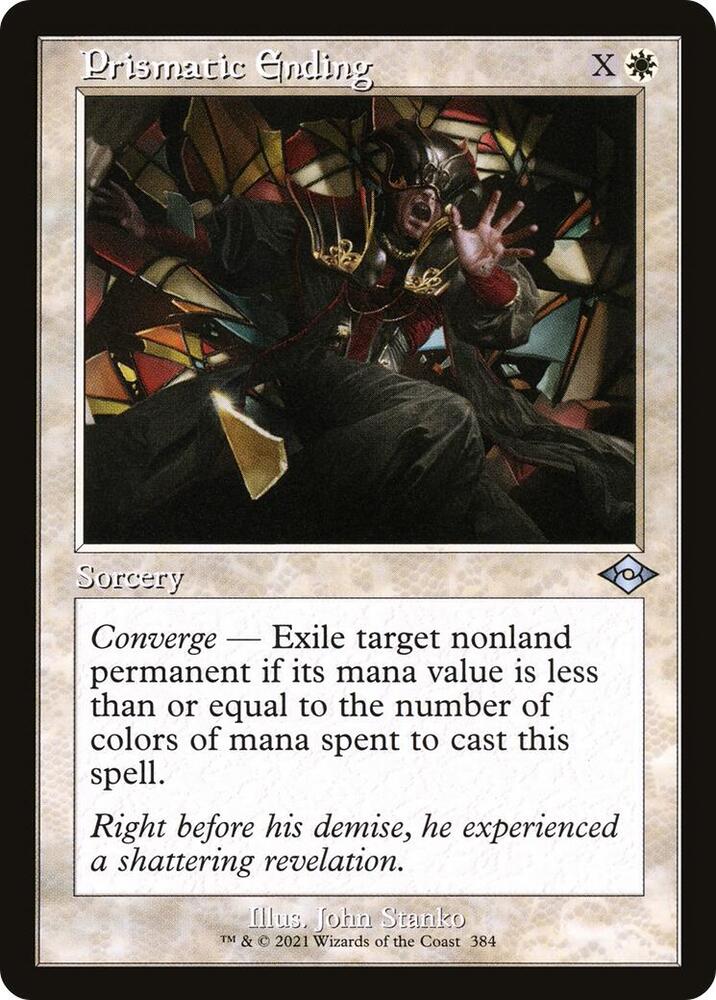 Prismatic Ending Retro Frame 384/303 (Modern Horizons 2)  | Good Games Morley