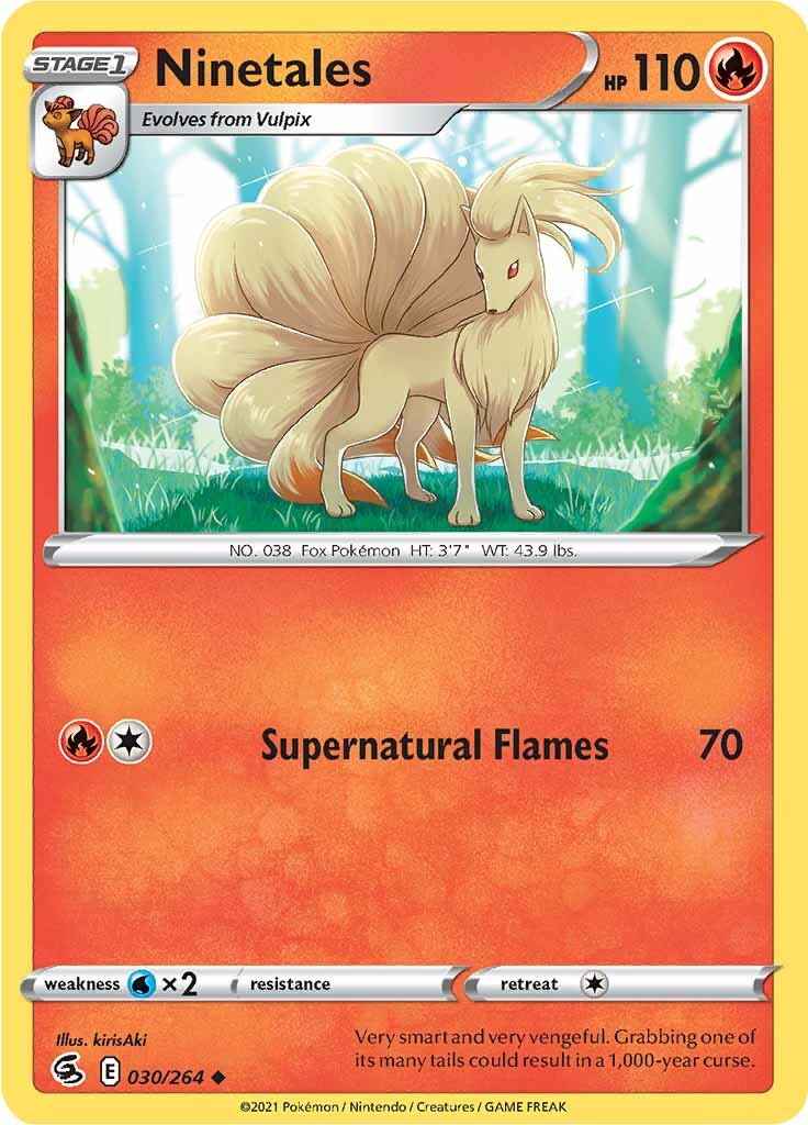 Ninetales (030/264) [Sword & Shield: Fusion Strike] | Good Games Morley