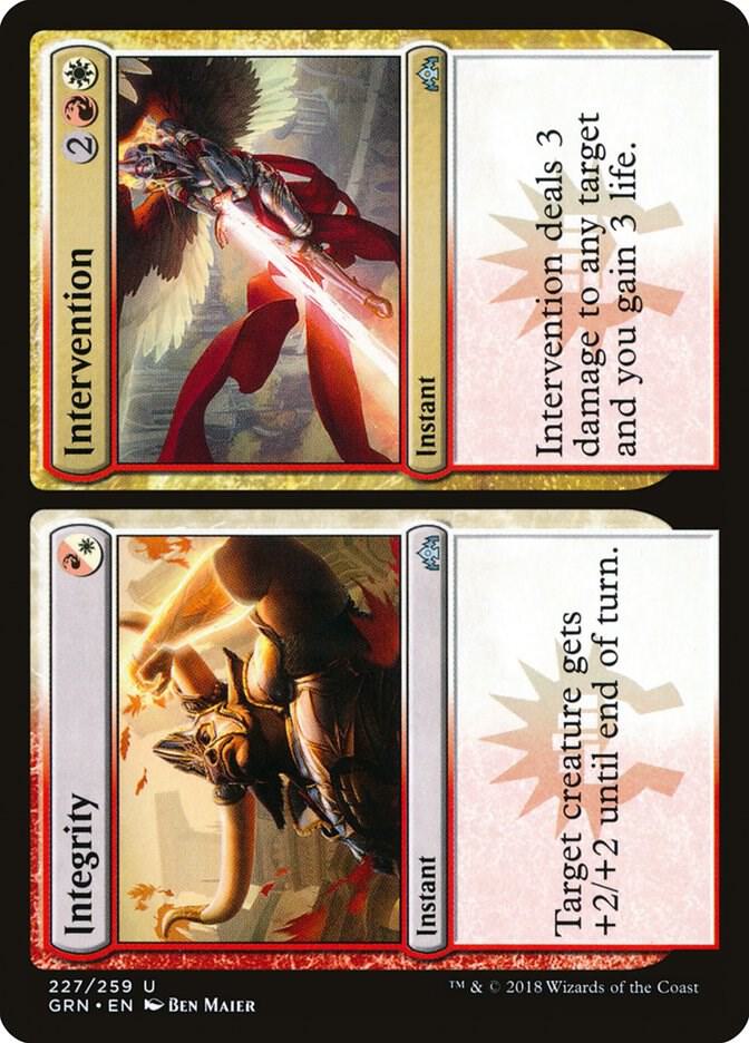 Integrity // Intervention 227/259 (Guilds of Ravnica)  - Foil | Good Games Morley