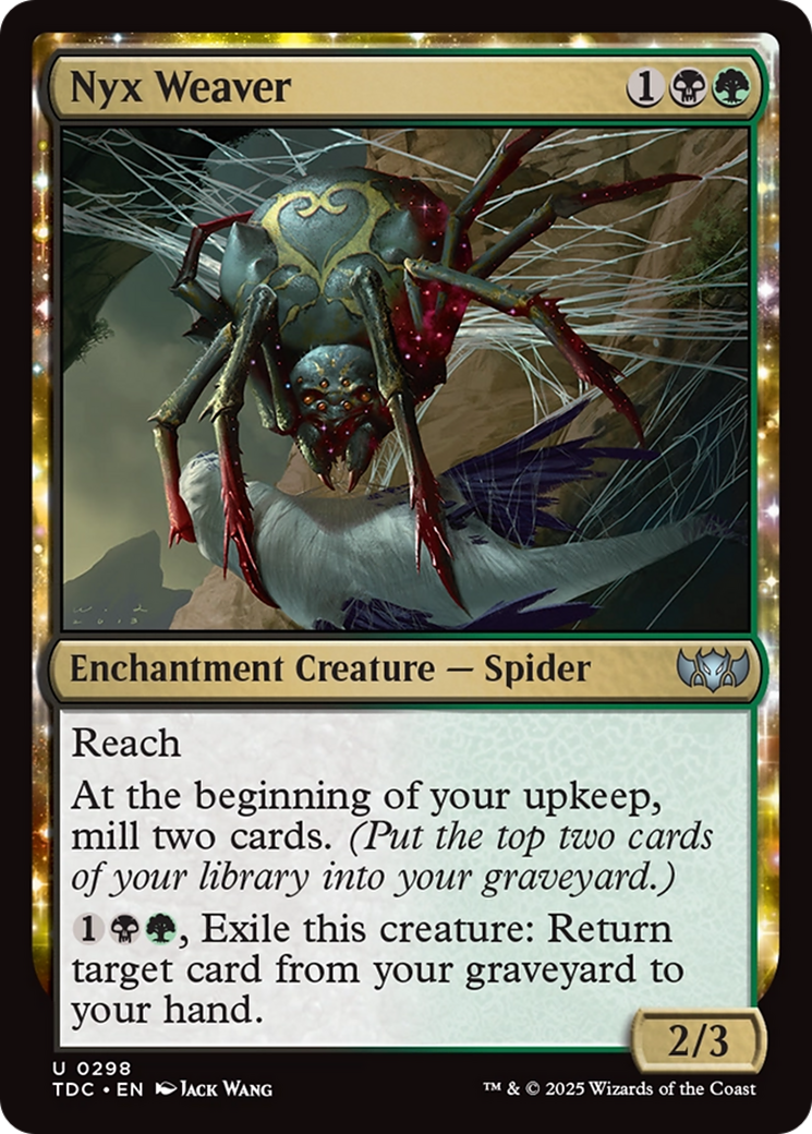 Nyx Weaver [Tarkir: Dragonstorm Commander] | Good Games Morley