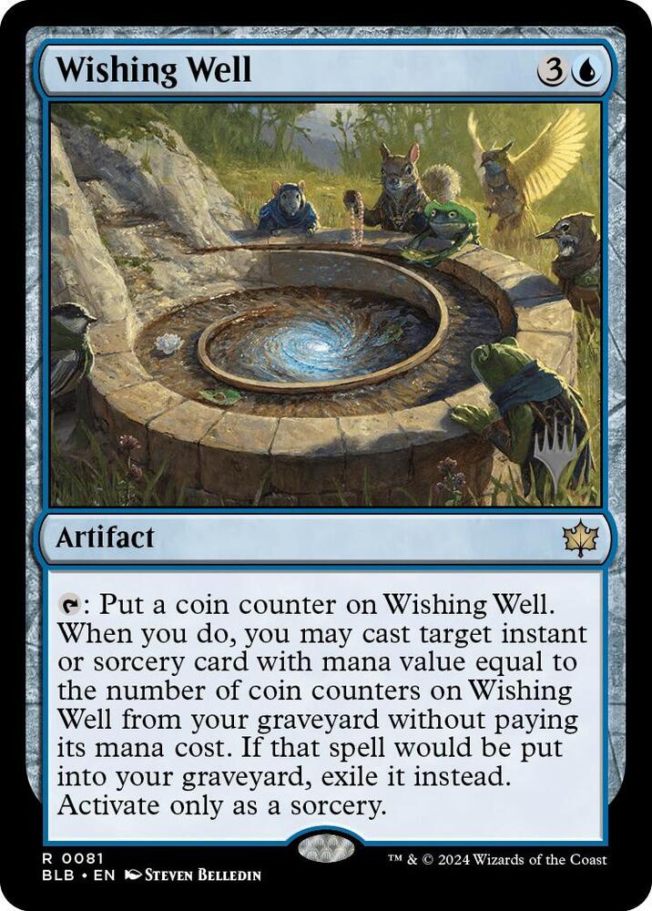 Wishing Well 81p/160 (Promo Pack: Bloomburrow)  | Good Games Morley