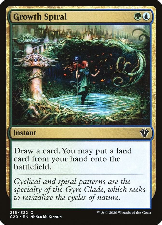 Growth Spiral 216/322 (Commander 2020)  | Good Games Morley