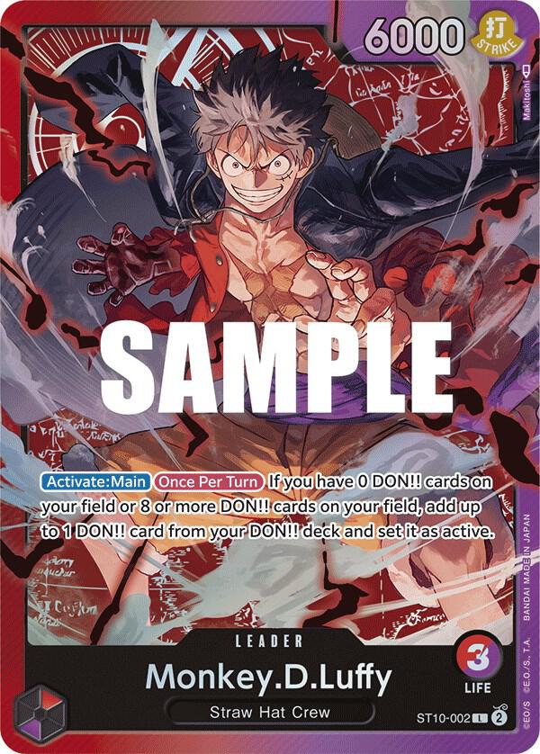 Monkey.D.Luffy ST10-002 (Ultra Deck: The Three Captains)  - Foil | Good Games Morley