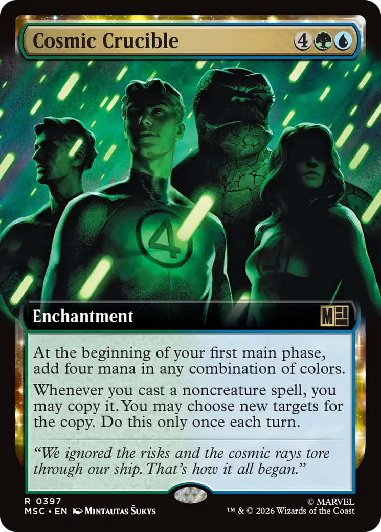Cosmic Crucible (Extended Art) [Marvel Super Heroes Commander] | Good Games Morley