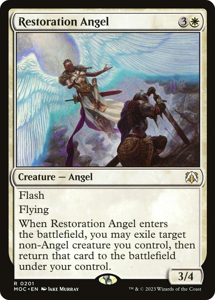 Restoration Angel [March of the Machine Commander] | Good Games Morley