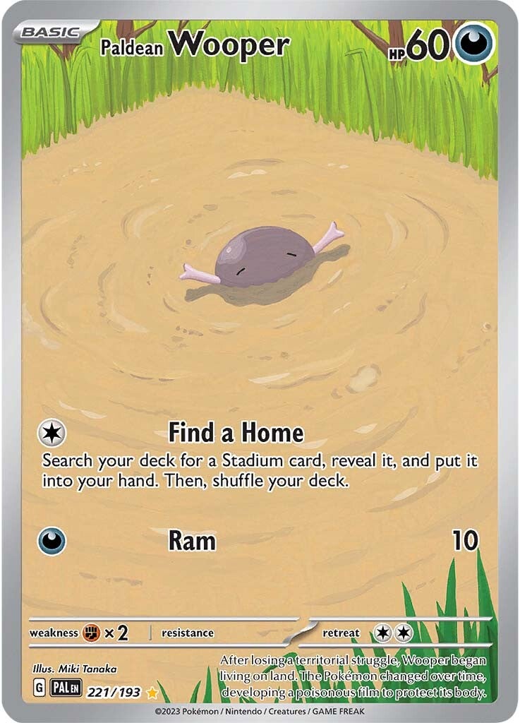 Paldean Wooper (221/193) [Scarlet & Violet: Paldea Evolved] | Good Games Morley