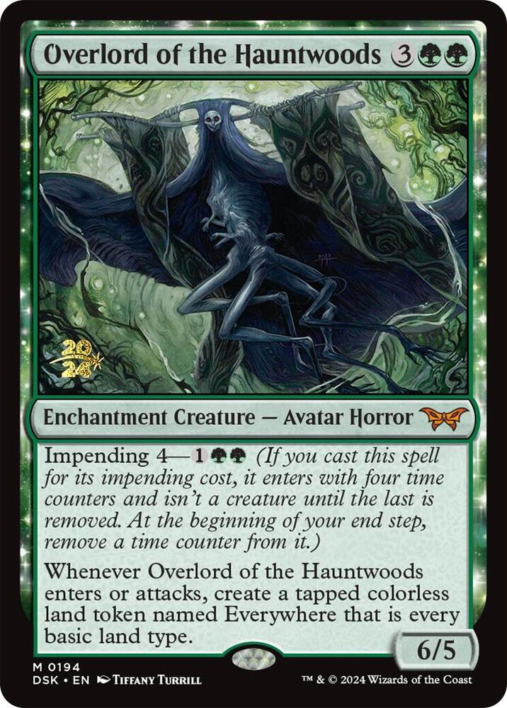 Overlord of the Hauntwoods 194s/180 (Prerelease Cards)  - Foil | Good Games Morley