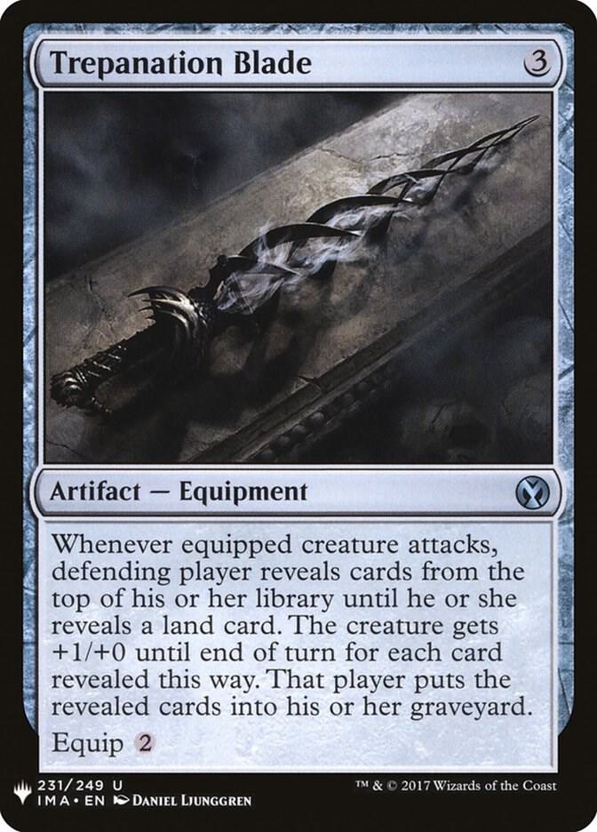 Trepanation Blade IMA-231/5075 (The List Reprints)  | Good Games Morley