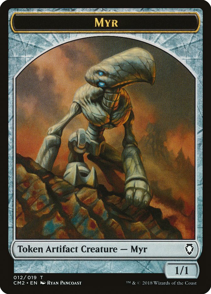 Myr Token [Commander Anthology Volume II Tokens] | Good Games Morley
