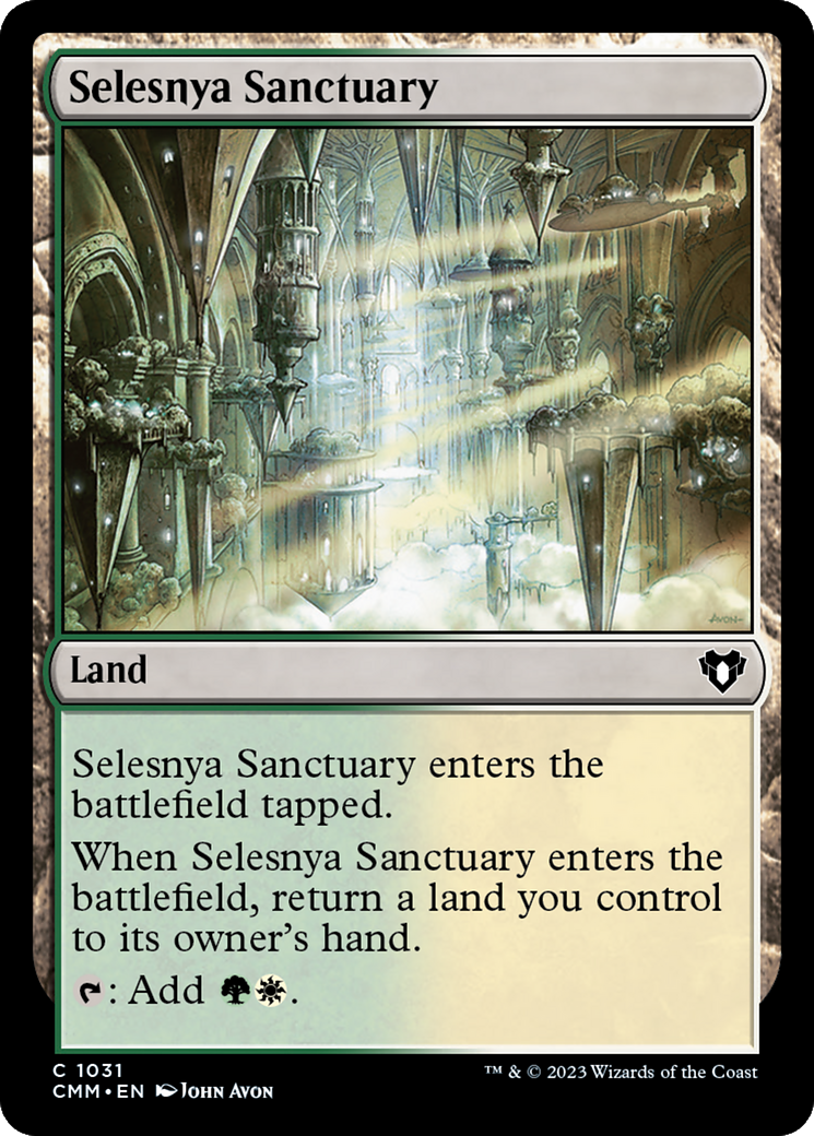 Selesnya Sanctuary [Commander Masters] | Good Games Morley
