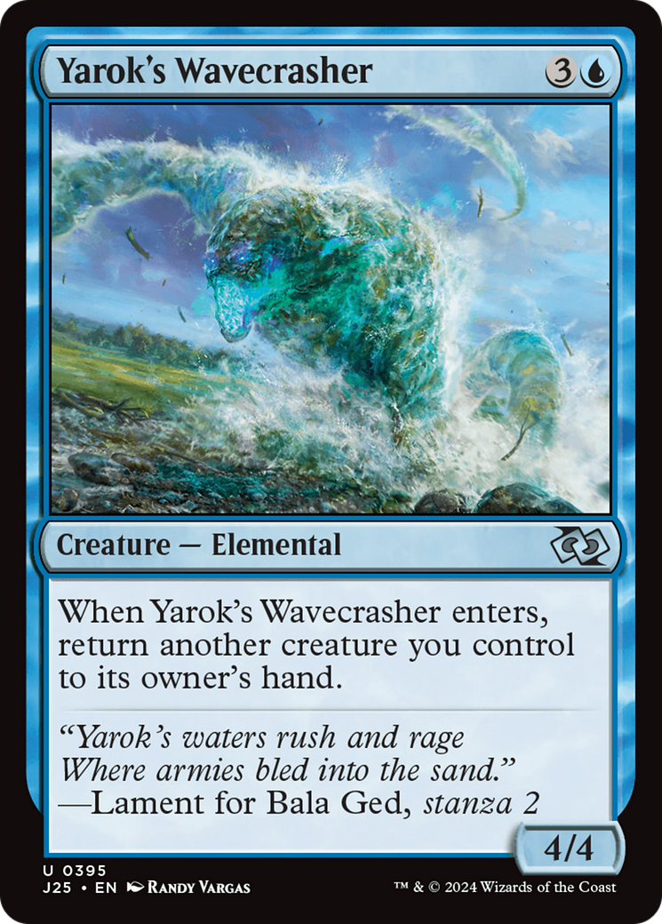 Yarok's Wavecrasher [Foundations Jumpstart] | Good Games Morley