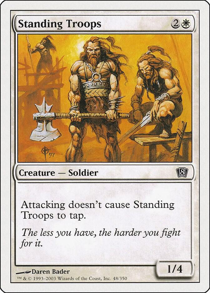 Standing Troops 48/350 (8th Edition)  | Good Games Morley