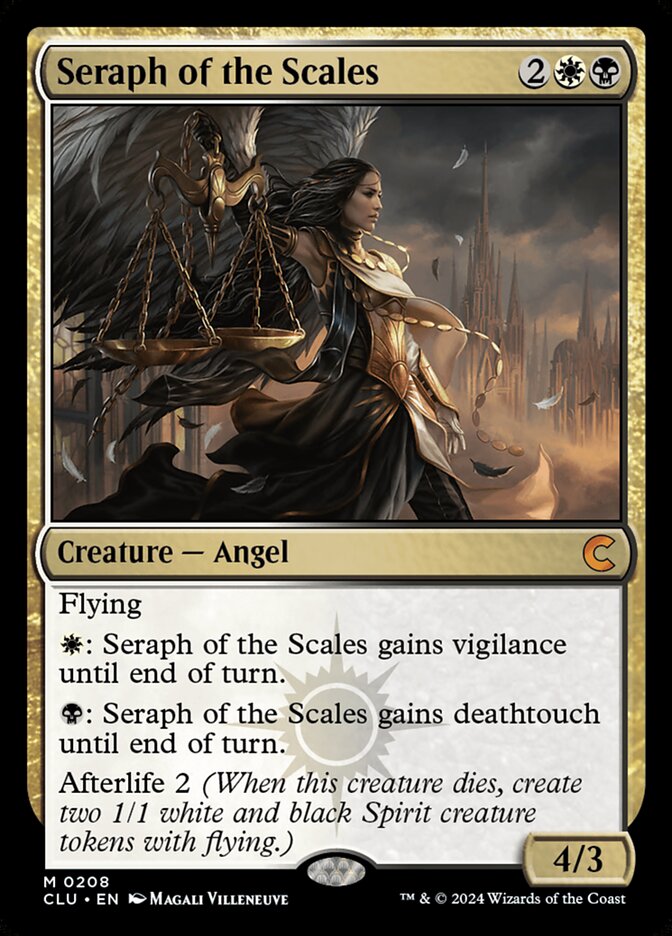 Seraph of the Scales 208/284 (Ravnica: Clue Edition)  | Good Games Morley