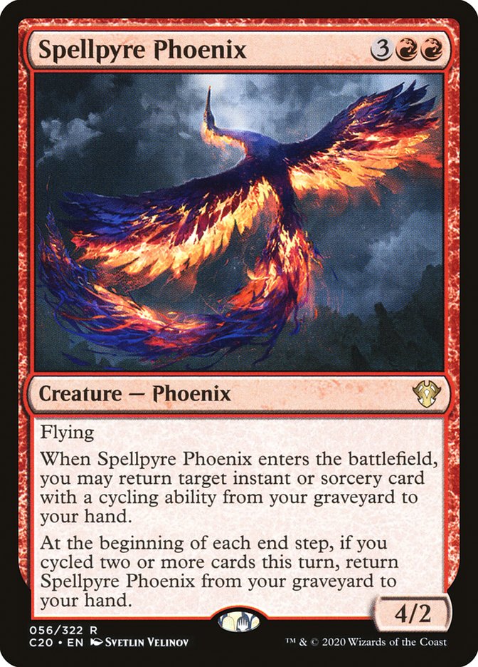 Spellpyre Phoenix 56/322 (Commander 2020)  | Good Games Morley