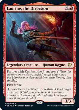 Laurine the Diversion 25 (Commander: Innistrad: Crimson Vow)  | Good Games Morley