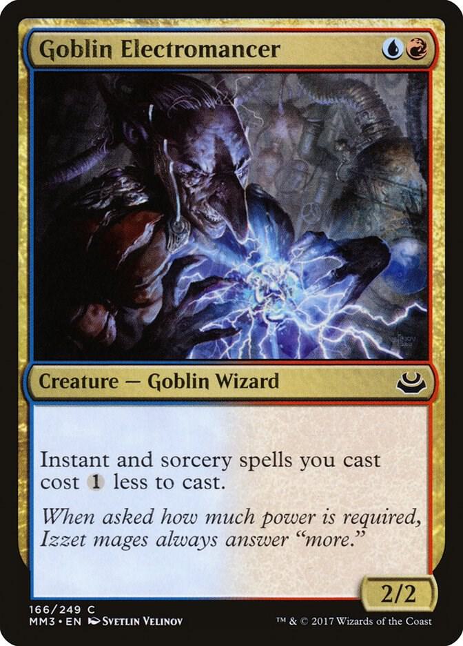 Goblin Electromancer 166/249 (Modern Masters 2017)  | Good Games Morley