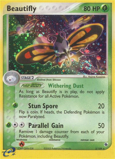 Beautifly (2/109) [EX: Ruby & Sapphire] | Good Games Morley