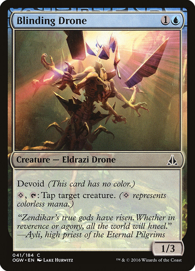 Blinding Drone 41/184 (Oath of the Gatewatch)  - Foil | Good Games Morley