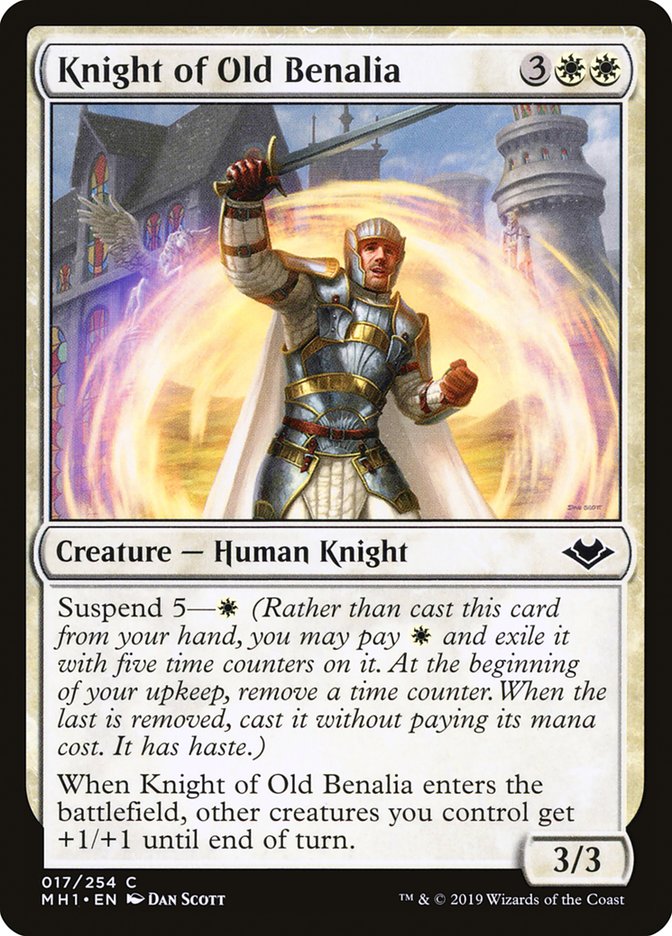 Knight of Old Benalia [Modern Horizons] | Good Games Morley