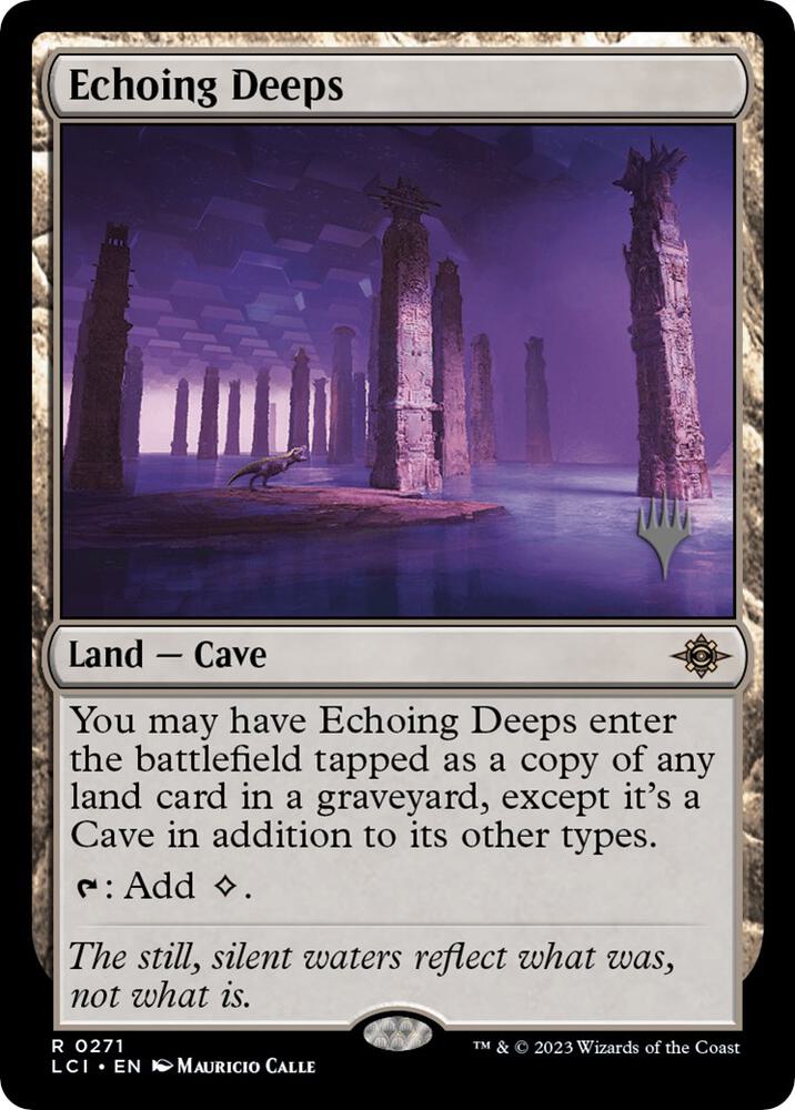 Echoing Deeps 271 (Promo Pack: The Lost Caverns of Ixalan)  - Foil | Good Games Morley