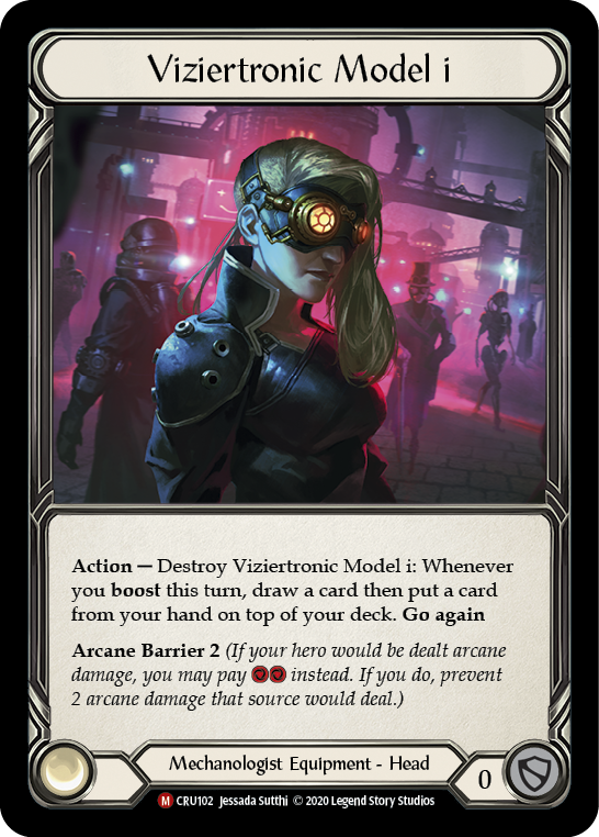 Viziertronic Model i [CRU102] (Crucible of War)  1st Edition Cold Foil | Good Games Morley