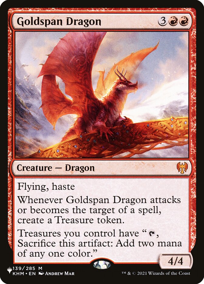 Goldspan Dragon [The List] | Good Games Morley