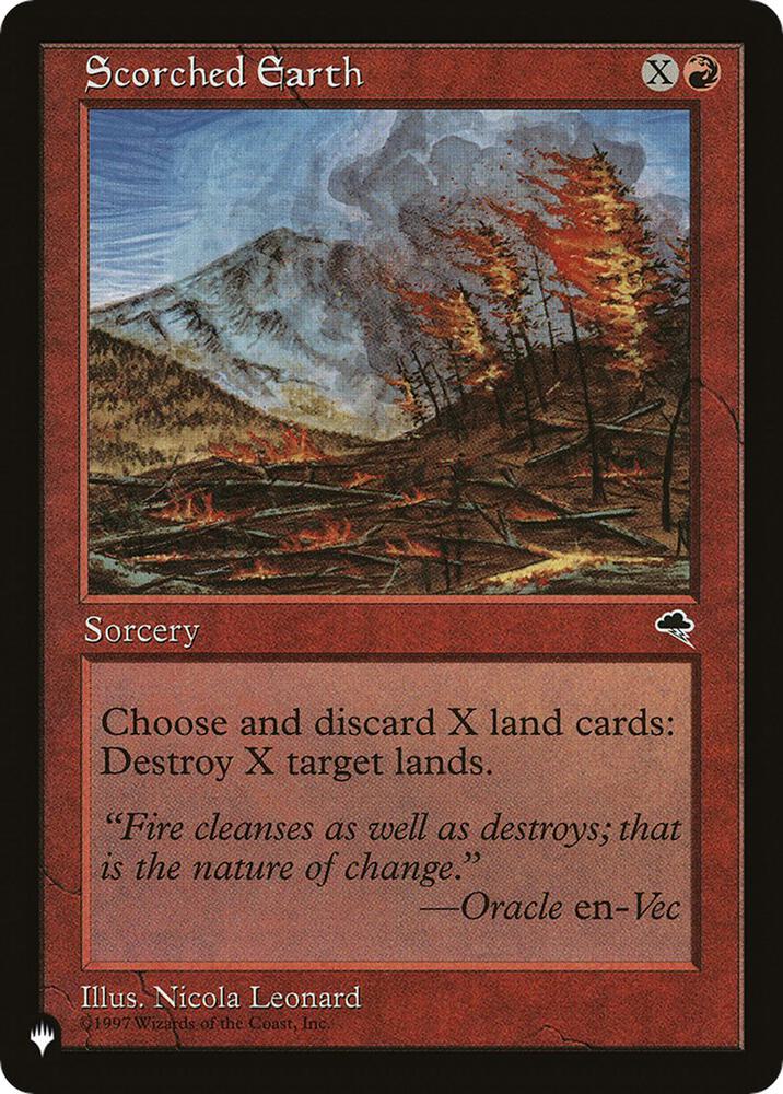 Scorched Earth TMP-200/5075 (The List Reprints)  | Good Games Morley