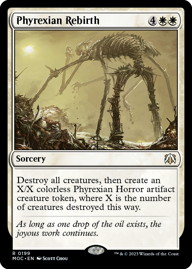 Phyrexian Rebirth [March of the Machine Commander] | Good Games Morley