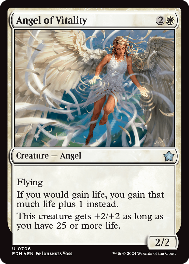 Angel of Vitality [Foundations] | Good Games Morley