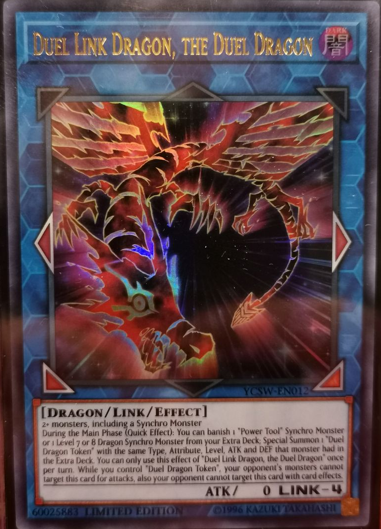 Duel Link Dragon, the Duel Dragon [YCSW-EN012] Ultra Rare | Good Games Morley