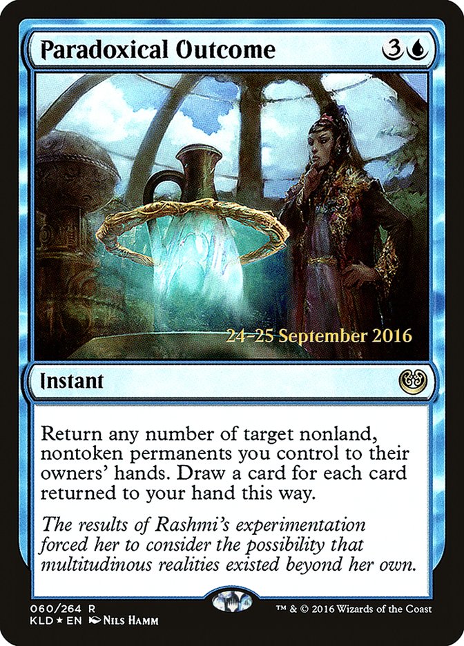 Paradoxical Outcome [Kaladesh Prerelease Promos] | Good Games Morley