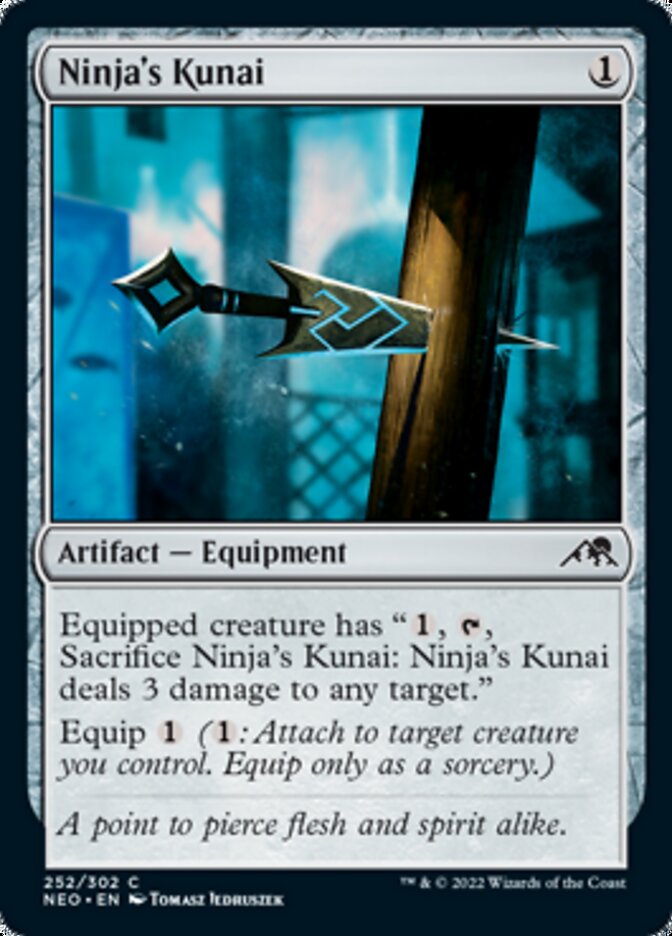 Ninja's Kunai [Kamigawa: Neon Dynasty] | Good Games Morley