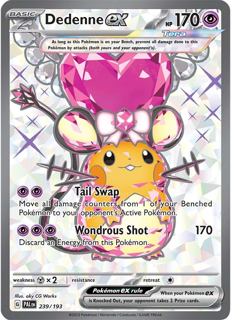 Dedenne ex (239/193) [Scarlet & Violet: Paldea Evolved] | Good Games Morley