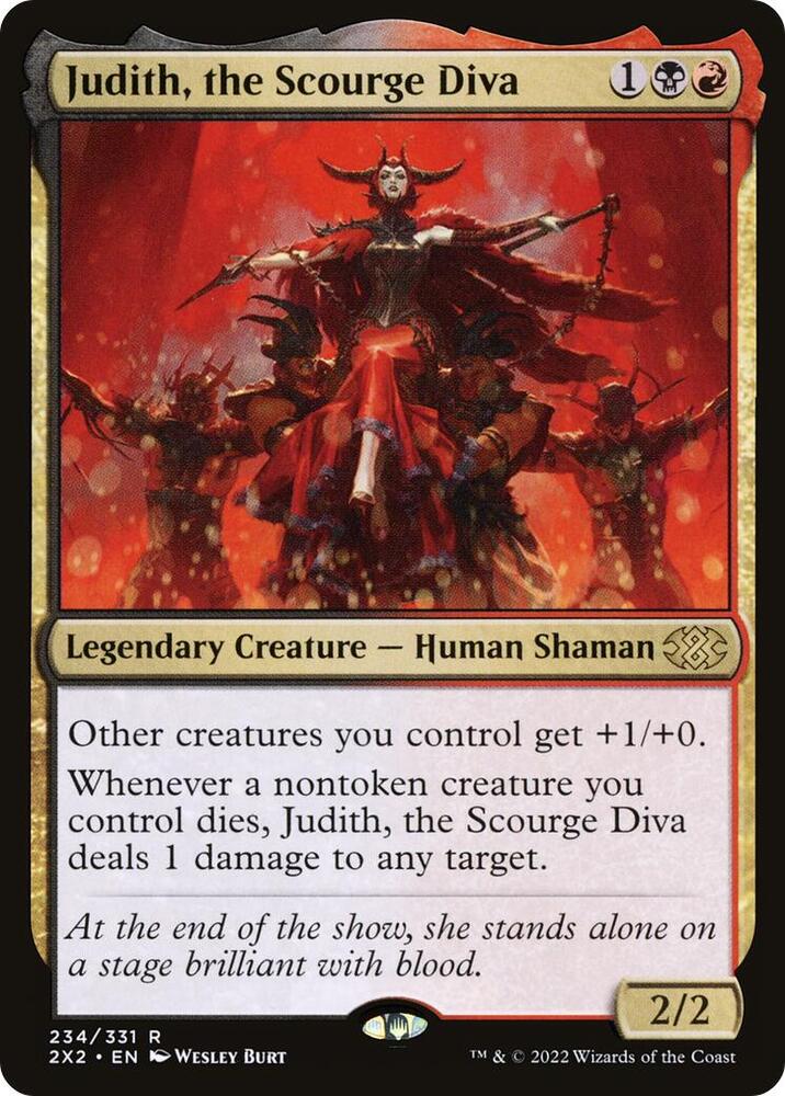 Judith the Scourge Diva 234/331 (Double Masters 2022)  - Foil | Good Games Morley