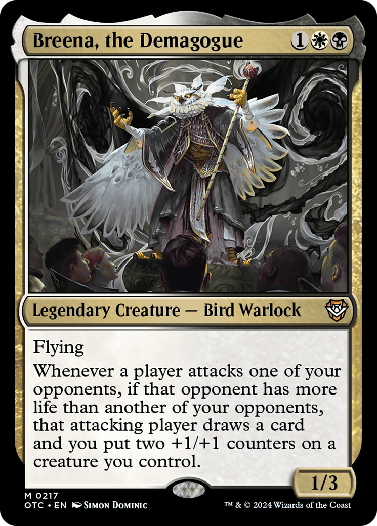 Breena, the Demagogue [Outlaws of Thunder Junction Commander] | Good Games Morley