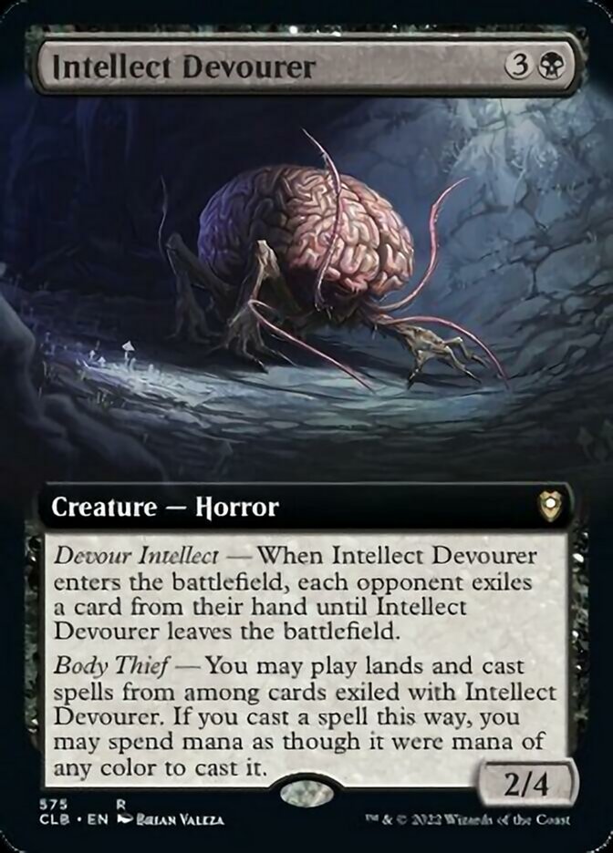 Intellect Devourer (Extended Art) [Commander Legends: Battle for Baldur's Gate] | Good Games Morley