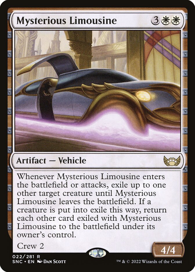 Mysterious Limousine 22/281 (Streets of New Capenna)  | Good Games Morley