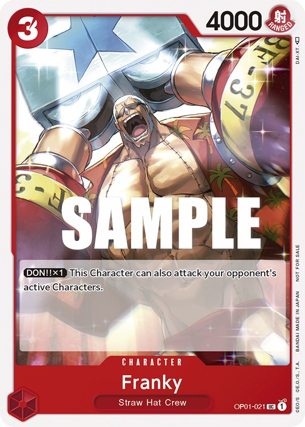 Franky (Tournament Pack Vol. 2) [One Piece Promotion Cards] | Good Games Morley