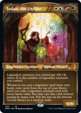 Jodah the Unifier Textured Foil 343 (Dominaria United)  - Foil | Good Games Morley
