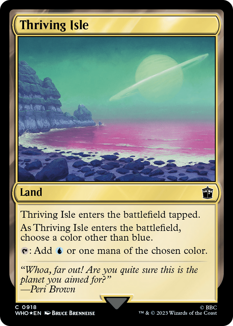 Thriving Isle (Surge Foil) [Doctor Who] | Good Games Morley