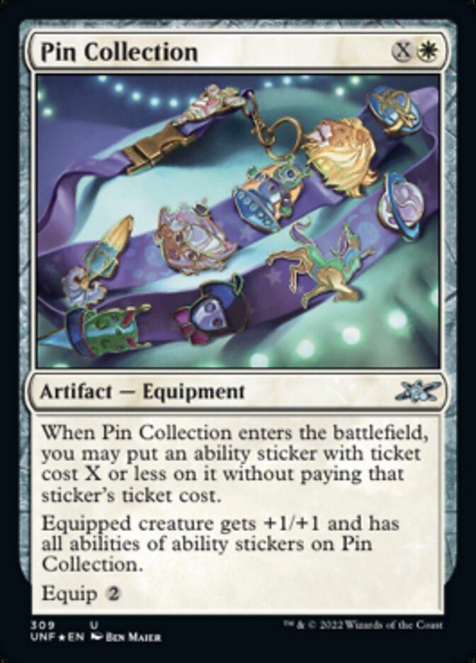 Pin Collection (Galaxy Foil) [Unfinity] | Good Games Morley