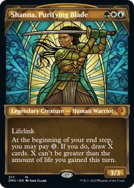 Shanna Purifying Blade Showcase 317/281 (Dominaria United)  | Good Games Morley