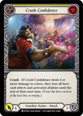 Crush Confidence (Yellow) [U-WTR064] (Welcome to Rathe Unlimited)  Unlimited Rainbow Foil | Good Games Morley